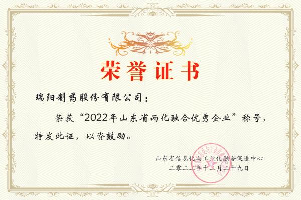 2022年山东省两化融合优异企业.jpg